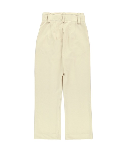 ALEXIA STAM（アリシアスタン）の「Center Press Pants /ウエストベルトパンツ（スラックス・レディース・アイボリー/ブラック・M/S）」の18枚目の写真