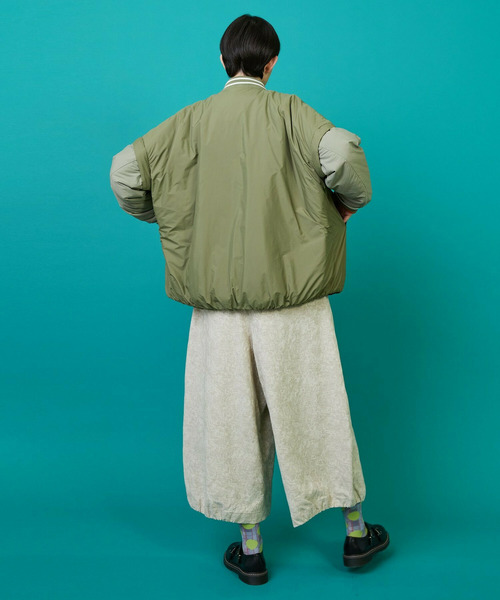 FRAPBOIS(フラボア)の「ツーウェイコート ブルゾン(ブルゾン・レディース・カーキ/ブラック・1/2)」の13枚目の写真