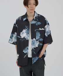 improves（インプローブス）の「無地＆総柄プリント オーバーサイズ半袖シャツ（シャツ/ブラウス）」