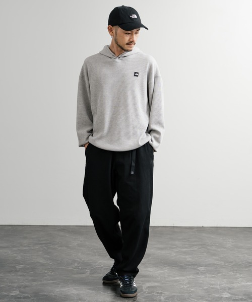 THE NORTH FACE（ザノースフェイス）の「日本未展開モデル THE NORTH FACE ザ・ノースフェイス WHITE LABEL ホワイトレーベル WAFFLE HOOD PULLOVER オーバーサイズワッフルミニボックスロゴ刺繍パーカー（パーカー・メンズ・杢グレー/ブラック/ホワイト・XL/L/M/S/XXL）」の17枚目の写真