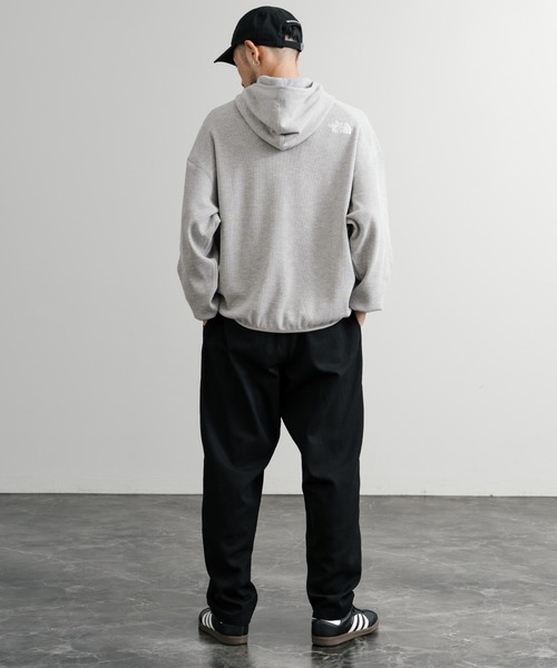 THE NORTH FACE（ザノースフェイス）の「日本未展開モデル THE NORTH FACE ザ・ノースフェイス WHITE LABEL ホワイトレーベル WAFFLE HOOD PULLOVER オーバーサイズワッフルミニボックスロゴ刺繍パーカー（パーカー・メンズ・杢グレー/ブラック/ホワイト・XL/L/M/S/XXL）」の18枚目の写真