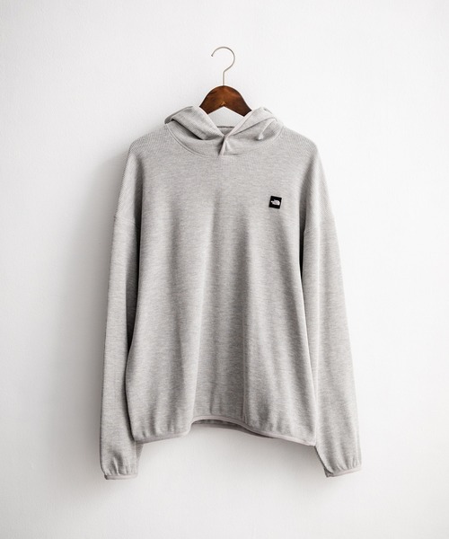 THE NORTH FACE（ザノースフェイス）の「日本未展開モデル THE NORTH FACE ザ・ノースフェイス WHITE LABEL ホワイトレーベル WAFFLE HOOD PULLOVER オーバーサイズワッフルミニボックスロゴ刺繍パーカー（パーカー・メンズ・杢グレー/ブラック/ホワイト・XL/L/M/S/XXL）」の19枚目の写真