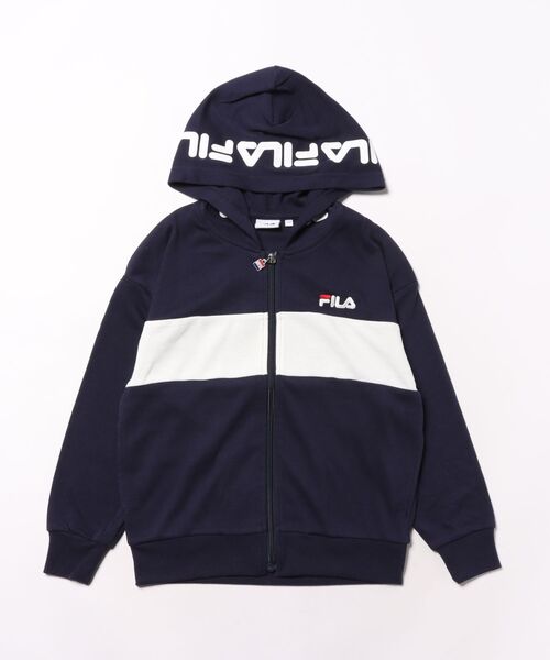 FILA フード付きジャケット XL ネイビー【お値下げします！】 FILA/フィラ フード付きジャケット（その他アウター）｜FILA（フィラ