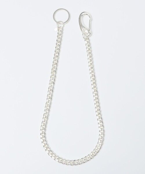 ウォレットチェーン　シルバー925コーティング ウォレットチェーン ウォレット シルバーコーティング ホワイト