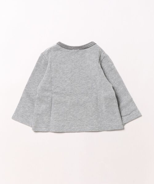 RAGMART（ラグマート）の「チーフモチーフトレーナー（スウェット・キッズ・パープル/グレー/ネイビー・90cm/70cm/80ｃｍ）」の4枚目の写真