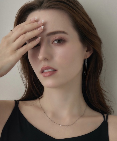muku(ムク)の「AMERICAN PIERCE/CHAIN(ピアス(両耳用)・レディース・シルバー/ゴールド・FREE)」の10枚目の写真
