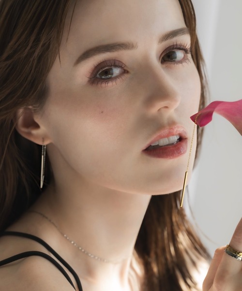 muku(ムク)の「AMERICAN PIERCE/CHAIN(ピアス(両耳用)・レディース・シルバー/ゴールド・FREE)」の15枚目の写真