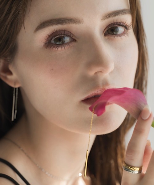 muku(ムク)の「AMERICAN PIERCE/CHAIN(ピアス(両耳用)・レディース・シルバー/ゴールド・FREE)」の17枚目の写真
