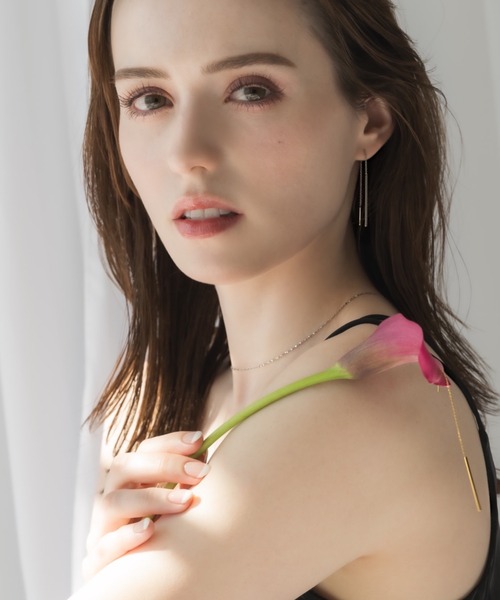 muku(ムク)の「AMERICAN PIERCE/CHAIN(ピアス(両耳用)・レディース・シルバー/ゴールド・FREE)」の16枚目の写真