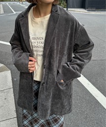 PILIT | コーデュロイ　オーバージャケット(テーラードジャケット)