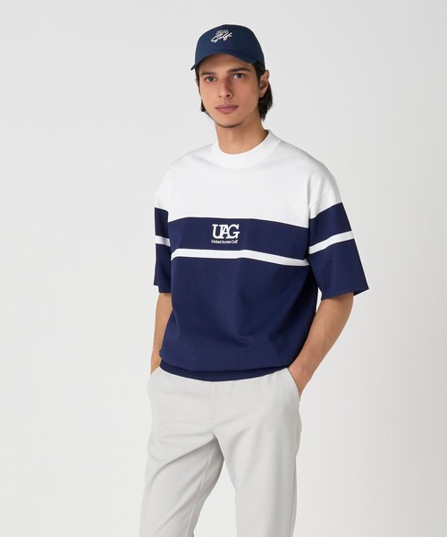 セール】メンズ プレーティング モックネック（ニット/セーター