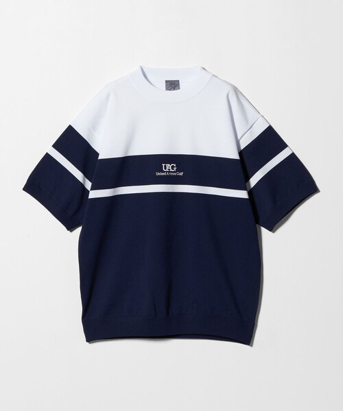 メンズ プレーティング モックネック（ニット/セーター