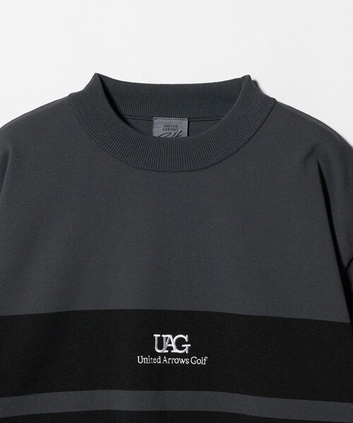 UNITED ARROWS GOLF メンズ プレーティング モックネック メンズ プレーティング モックネック