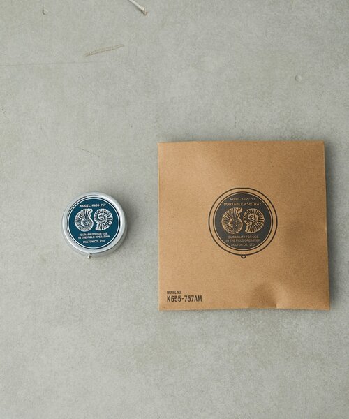 BIRTHDAY BAR(バースデイバー)の「PORTABLE ASHTRAY AMMONITE 携帯灰皿(インテリア雑貨・メンズ・ブルー・0)」の3枚目の写真
