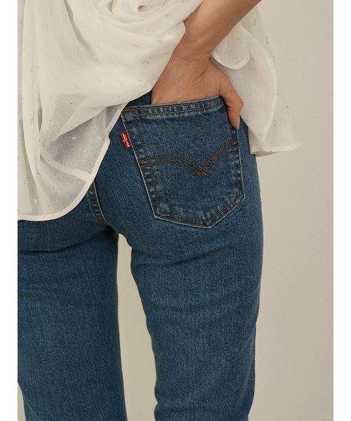 Levi's デニムパンツ 40's～ Levi's 503BXX 片面 デニムパンツ 濃紺 実寸(27.5x31位