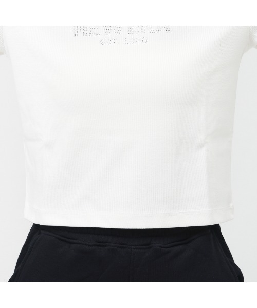 NEW ERA（ニューエラ）の「ニューエラ  WS LS SOLONA MINI TEE WHI（Tシャツ/カットソー・レディース・ホワイト・M/S）」の4枚目の写真