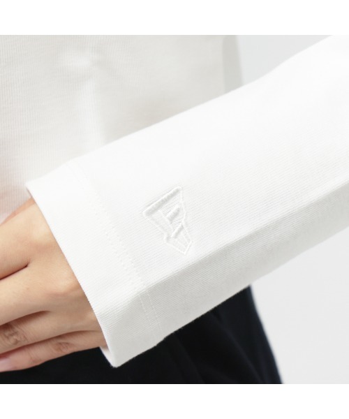 NEW ERA（ニューエラ）の「ニューエラ  WS LS SOLONA MINI TEE WHI（Tシャツ/カットソー・レディース・ホワイト・M/S）」の5枚目の写真