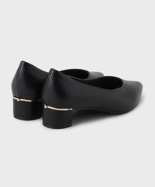 index(インデックス)の「【抗菌防臭】ビジュー付きヒールパンプス(パンプス・レディース・ブラック/ベージュ・02/01/03)」の6枚目の写真