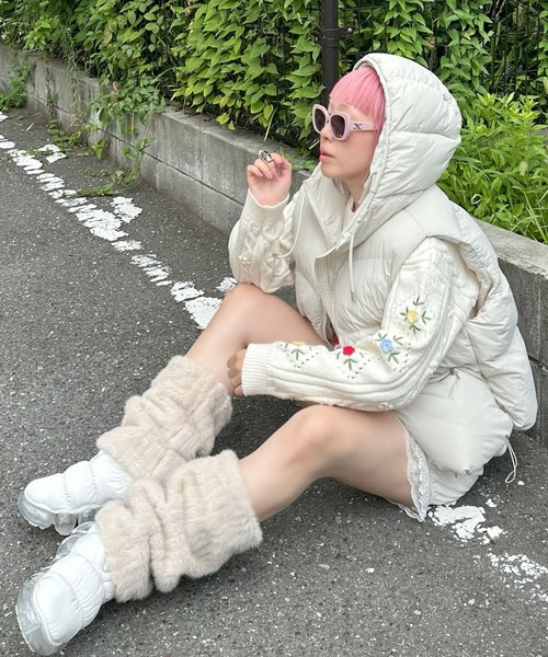 ファーレッグウォーマーロング（レッグウォーマー）｜Alley Tokyo