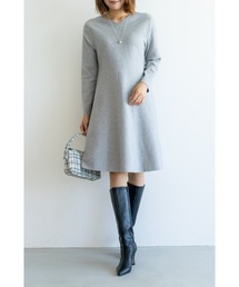 M.deux | ●2wayフレアニットワンピース●(ワンピース)