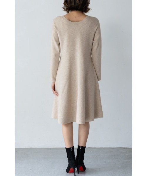 M.deux（エムドゥ）の「●2wayフレアニットワンピース●（ワンピース・レディース・ベージュ/グレー/ブラック・MEDIUM）」の11枚目の写真