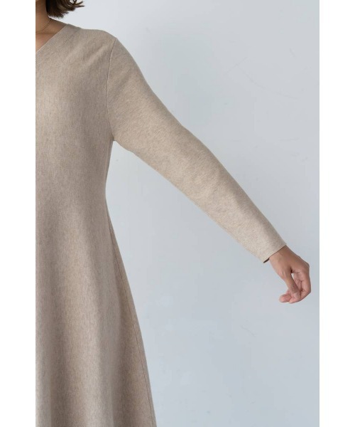 M.deux（エムドゥ）の「●2wayフレアニットワンピース●（ワンピース・レディース・ベージュ/グレー/ブラック・MEDIUM）」の14枚目の写真