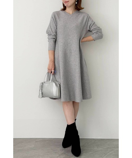 M.deux（エムドゥ）の「●2wayフレアニットワンピース●（ワンピース・レディース・ベージュ/グレー/ブラック・MEDIUM）」の19枚目の写真