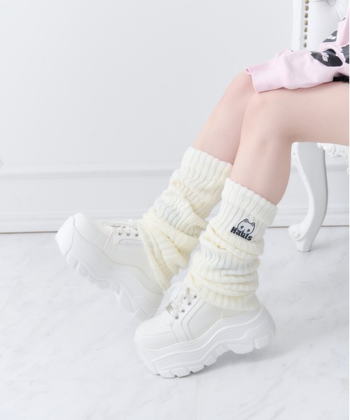Hauls(ハウルズ)の「怪獣厚底すにーかー(スニーカー・レディース・ブラック/ホワイト・M(C-E)/L(C-E)/L(A-C))」の19枚目の写真