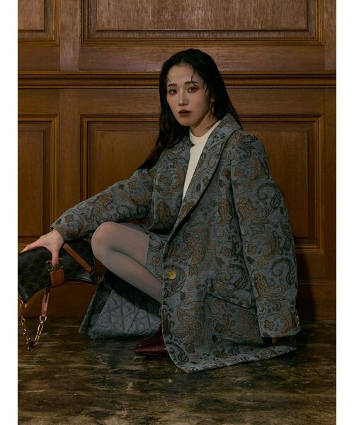 MURUA（ムルーア）の「【YUKKOコラボ】ジャガードジャケット