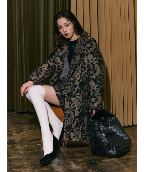 【YUKKOコラボ】ジャガードジャケット【セットアップ着用可】