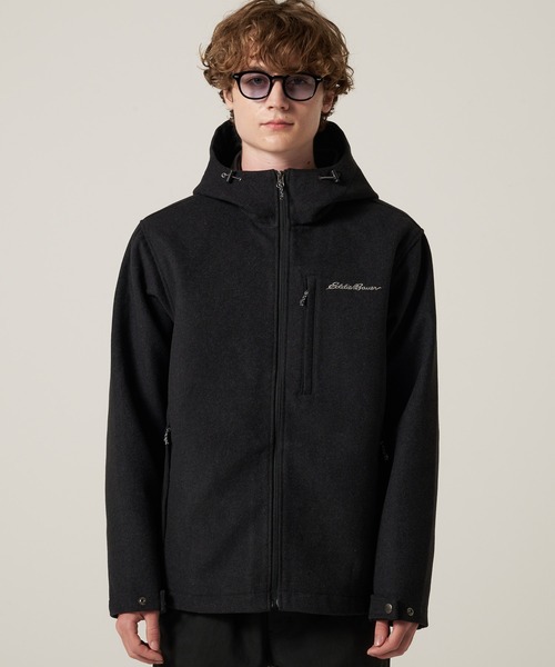 Eddie Bauer(エディーバウアー)の「ボンディング ウール ジップフーディ(ブルゾン・メンズ・ダークネイビー/チャコールグレー・XXL/XL/L/M/S)」の8枚目の写真