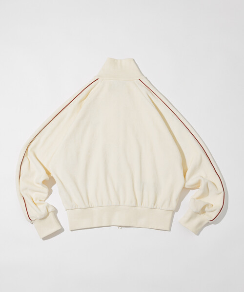 FREAK'S STORE（フリークスストア）の「PUMA × FREAK'S STORE/プーマ 別注 T7 Track Jacket Velour / T7トラックジャケット ベロア（ジャージ・レディース・ナチュラル/ワイン・X-SMALL/SMALL）」の10枚目の写真