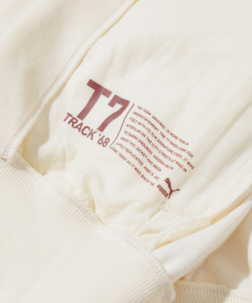 FREAK'S STORE（フリークスストア）の「PUMA × FREAK'S STORE/プーマ 別注 T7 Track Jacket Velour / T7トラックジャケット ベロア（ジャージ・レディース・ナチュラル/ワイン・X-SMALL/SMALL）」の17枚目の写真