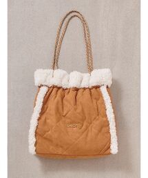 SNIDEL | 【WEB限定/ボアコレクション】キルティングチェーンバッグ(ハンドバッグ)