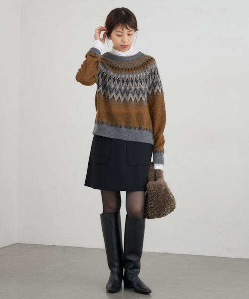 FLEXウールライトミニスカート（スカート）｜IENA（イエナ）の