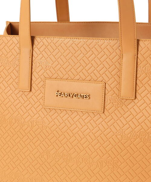 PEARLY GATES(パーリーゲイツ)の「【PEARLY GATES】追加色BASICロッカーBAG(トートバッグ・レディース・ベージュ・FREE)」の5枚目の写真