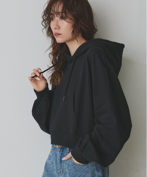 ad thie(アドティエ)の「スウェット プルパーカー(パーカー・レディース・杢グレー/オートミール/チャコール/ブラウン/レッド/ブラック・MEDIUM/LARGE)」の19枚目の写真