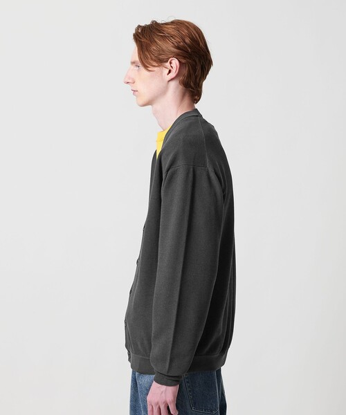 BEAUTY&YOUTH UNITED ARROWS(ビューティーアンドユースユナイテッドアローズ)の「ドロップ ミラノ Vネック カーディガン(カーディガン/ボレロ・メンズ・ブラック/ブラウン系/ダークグレー・M/XL/L/S)」の4枚目の写真