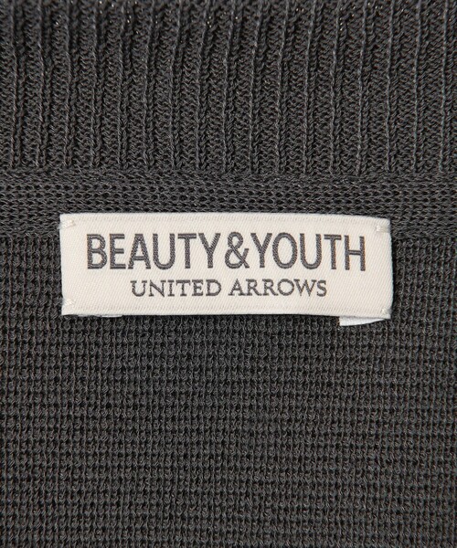 BEAUTY&YOUTH UNITED ARROWS(ビューティーアンドユースユナイテッドアローズ)の「ドロップ ミラノ Vネック カーディガン(カーディガン/ボレロ・メンズ・ブラック/ブラウン系/ダークグレー・M/XL/L/S)」の12枚目の写真
