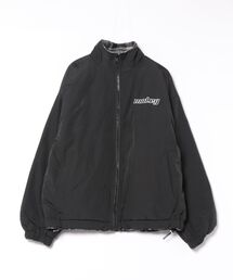 SITRY（シトリー）の「Reversible Blouson/2WAY オーバーサイズ ナイロン×チェックボアフリース リバーシブル ブルゾン トラックジャケット（ブルゾン・メンズ）」