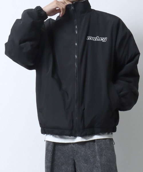 セール】Reversible Blouson/2WAY オーバーサイズ ナイロン×チェック