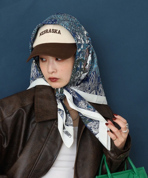 Craig アソートデザインスカーフ/マルチWAYビッグスカーフ 大判