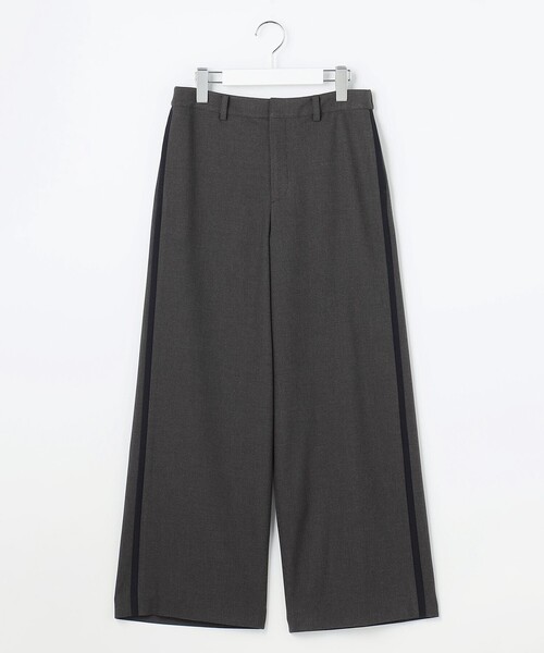 J.PRESS Ladies（J.プレス レディス）の「ジョーゼット裏起毛 ワイド パンツ（その他パンツ・レディース・グレー系/ネイビー系・XS/S）」の11枚目の写真