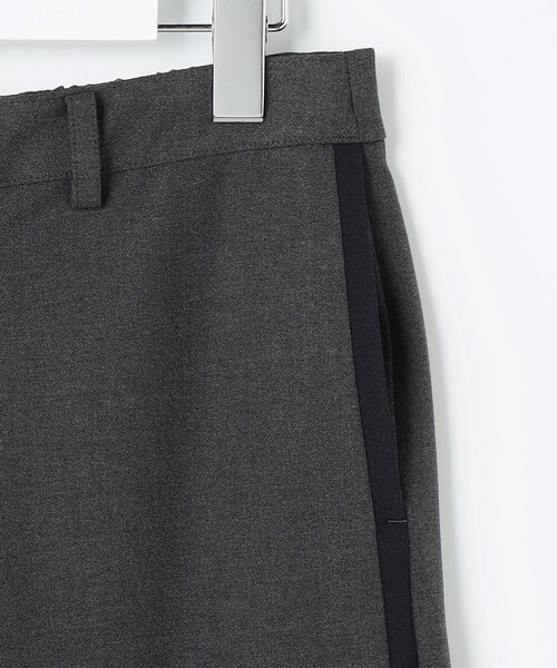 J.PRESS Ladies（J.プレス レディス）の「ジョーゼット裏起毛 ワイド パンツ（その他パンツ・レディース・グレー系/ネイビー系・XS/S）」の15枚目の写真