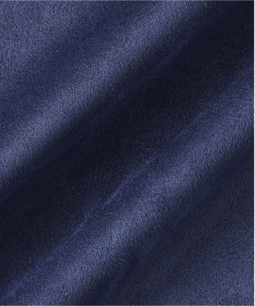 BACK NUMBER（バックナンバー）の「【BACK NUMBER】フェイクスエードロゴクルートレーナー（スウェット・メンズ・ダークグレー/ブルー/ブラック・M/L/XL）」の5枚目の写真