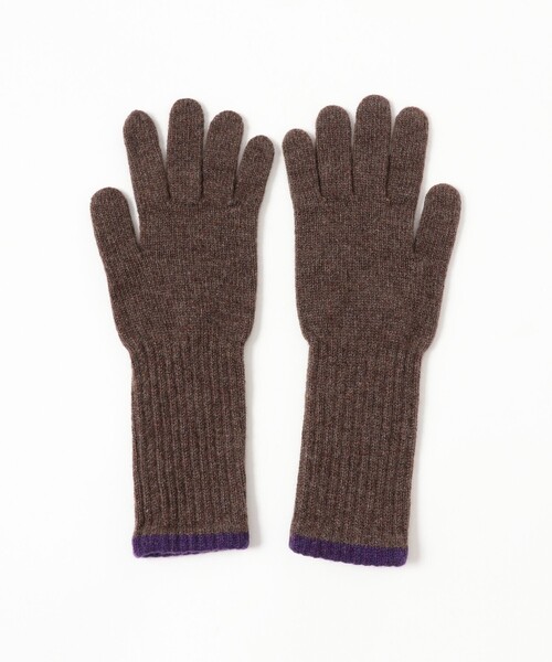 WILLIAM BRUNTON(ウィリアムブラントン)の「WILLIAM BRUNTON / カシミヤ グローブ(手袋・レディース・ブラック系その他2/ブラウン/ブラック系その他4・ONE SIZE)」の11枚目の写真