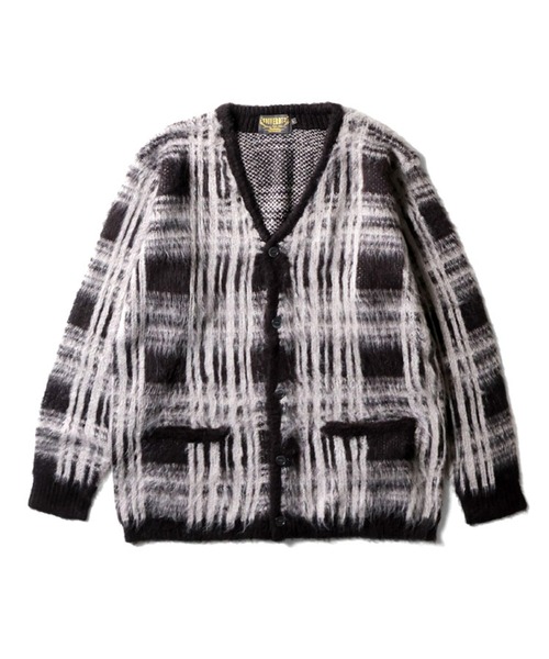 UNIVERD72/ユニバード］MOHAIR TOUCH KNIT CARDIGAN / アソート 総柄