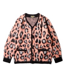 モヘアニット」に該当するカーディガン/ボレロ（チェック柄