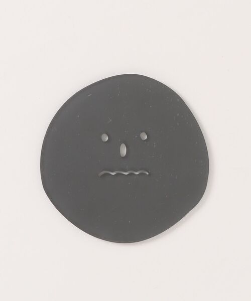 Ein（アイン）の「Ein/アートフェイス アクリル クリア コースター（ランチョンマット/テーブルウェア・レディース・ブルー/オレンジ/ブラック・FREE）」の2枚目の写真