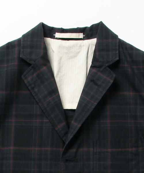 BEAMS PLUS（ビームスプラス）の「◇BEAMS PLUS / ダークチェック 3B ジャケット（テーラードジャケット・メンズ・ネイビー/グレー・SMALL/LARGE/MEDIUM/X-LARGE）」の11枚目の写真